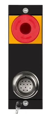 Euchner MSM-1-S-CA-B000SL-F6-164620 Submodule MSM-1-S (illuminated emergency stop, M23 plug connector for enabling switch)