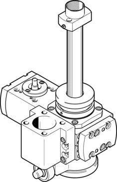Festo EHMB-20-200 Döner doğrusal modüller|Çevirme-kaldırma modülü|Döner kaldırma modülü