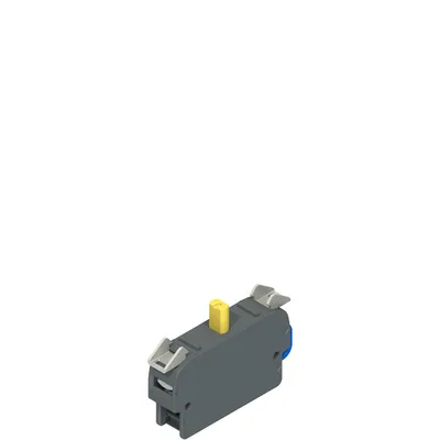 Pizzato E2 CP01S2V1 Self-monitored contact block, panel fixing, 1NC slow action