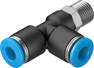 Festo QSTL-1/8-6-100 T-Çabuk Bağlantı Rakoru