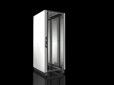 Rittal VX 5309.156 VX IT, 19" mounting angles, standard, front and rear, glazed door, WHD: 800 x 2100 x 1000 mm, 42 U, pre-configured