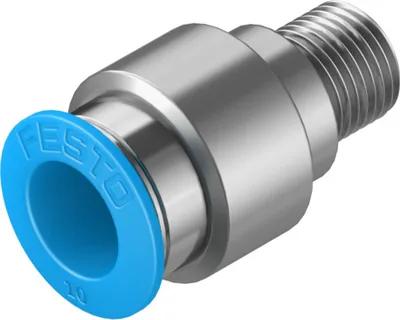 Festo QS-1/8-10-I Çabuk Bağlantı Rakoru