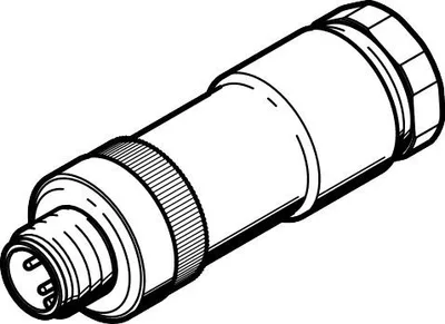 Festo NECU-S-M12G4-D-IS Soket