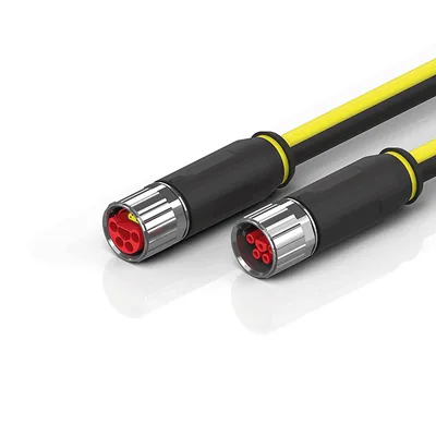 Beckhoff ZK7A14-3031-Axxx B23, ENP cable, PUR, 5 G 40 mm² + (1 x 4 x AWG22), drag-chain suitable, key 3 (user-defined voltage)