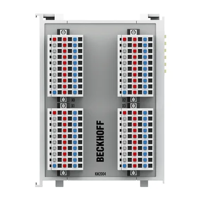 Beckhoff KM2004 Bus Terminal module, 32-channel digital output, 24 V DC, 05 A