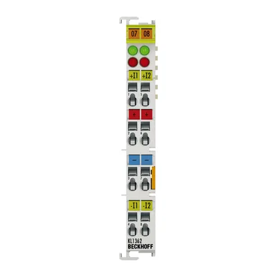 Beckhoff KL1362 Bus Terminal, 2-channel digital input, break-in alarm, 24 V DC, 3 ms