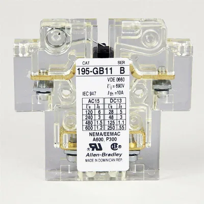Allen Bradley 195-GB11 Auxiliary Contact
