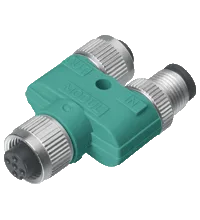 Pepperl+Fuchs V15S-YEE-V15 Y-Splitter M12 socket to M12 plug / M12 socket 5-pin A-coded