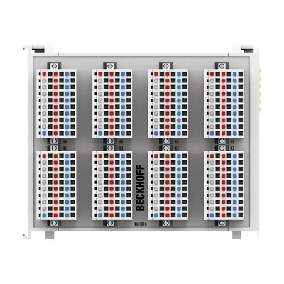 Beckhoff KM1018 Bus Terminal module, 64-channel digital input, 24 V DC, 02 ms