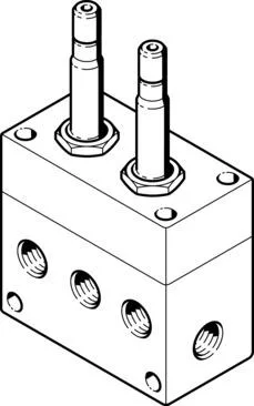 Festo MC-5/4-1/4 Selenoid valf