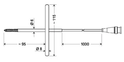Greisinger GGF175-BNC Sample for Deep-Frozen Products