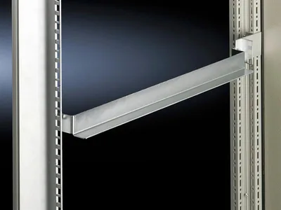 Rittal TS 8613.150 TS Kayar ray, sabit, 19", 500 mm için, 10'lu pk