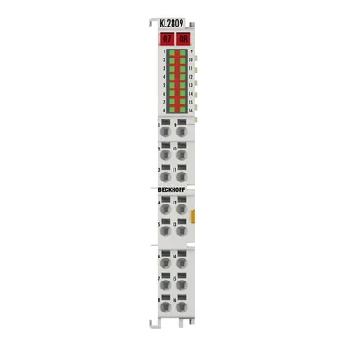Beckhoff KL2809 Bus Terminal, 16-channel digital output, 24 V DC, 05 A