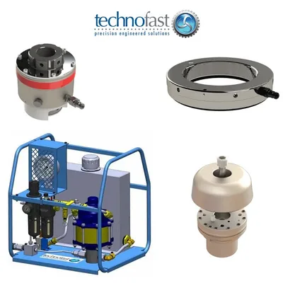 Technofast PU-AH200H 2,000 Bar Air Hydraulic Pump Unit C/w Gauge