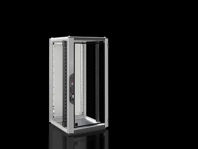 Rittal VX 5326.131 VX IT, 19" mounting angles, standard, front, glazed door, WHD: 600 x 1200 x 600 mm, 24 HE, IP 55