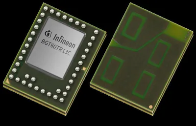 Infineon BGT60TR13C XENSIV™ 60GHz radar sensor for advanced sensing