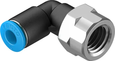 Festo QSLF-1/4-6-B L-Çabuk Bağlantı Rakoru