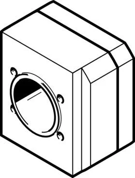 Festo EAMF-A-L27-40G Motor flanşı
