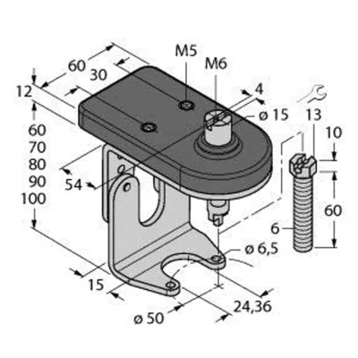 Turck BTS-DSU35-ZF05-M6
