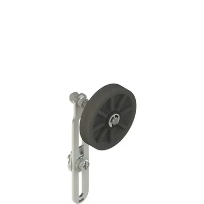 Pizzato VF L35-R27 Adjustable lever with overhanging rubber roller, 50 mm diameter