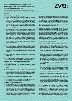 Schmersal General delivery conditions