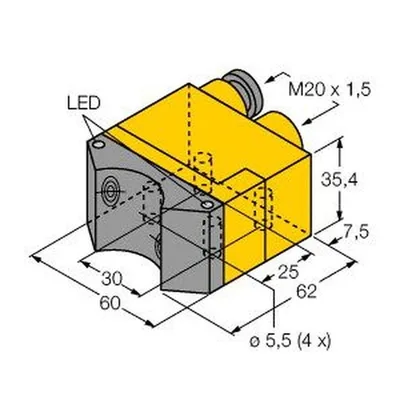 Turck NI4-DSU35TC-2Y1X2