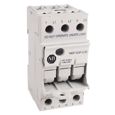 Allen Bradley 140F-D3C-C30L 30 A UL Class CC Fuse Holder - LED