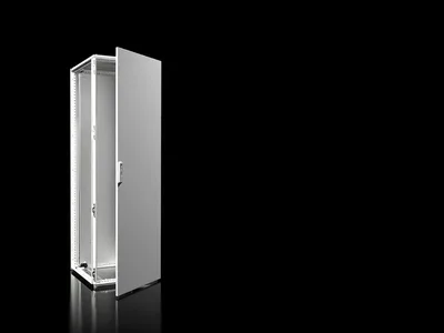 Rittal VX 8686.000 VX Modüler pano sistemi, GYD: 600x1800x600 mm, çelik sac, montaj plakalı, ön tarafta tek kapılı