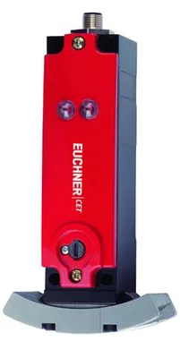 Euchner CET1-AX-LDA-00-50X-SC Read head CET1-AX-, 2 plug connectors M8, with guard locking and guard lock monitoring, double ramp