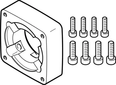 Festo EAMF-A-38A-60P Motor flanşı