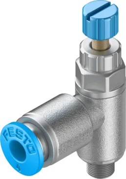 Festo GRLA-M5-QS-4-RS-D Tek yönlü akış kontrol valfleri