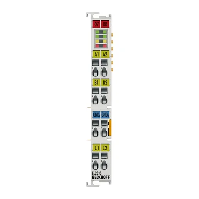 Beckhoff EL2535 EtherCAT Terminal, 2-channel PWM output, 24 V DC, 1 A, current-controlled