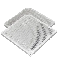 Pepperl+Fuchs REF-H100-2R Reflector, rectangular 100 mm x 100 mm, mounting holes