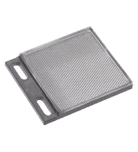 Pepperl+Fuchs REF-MH50 Reflector with Micro-structure, rectangular 509 mm x 509 mm, mounting holes, fixing strap