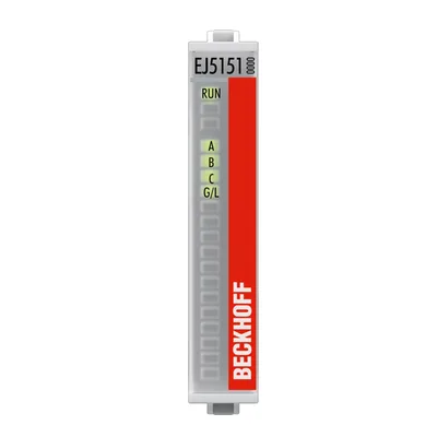Beckhoff EJ5151 EtherCAT plug-in module, 1-channel encoder interface, incremental, 24 V DC HTL, 100 kHz