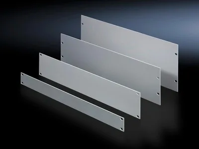 Rittal EL 1935.200 EL Düz Alüminyum ön panel, GY:19"x7U, 3'lü pk