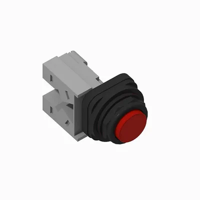Allen Bradley 800H-R6D1Y 30mm Momentary Push Button 800H PB