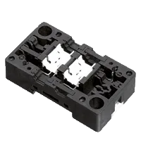 Pepperl+Fuchs U-G1F AS-Interface module mounting base for connection to flat cable (AS-Interface)