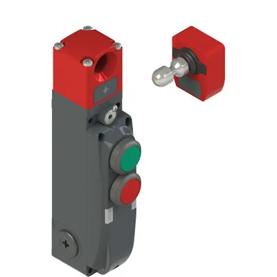 Pizzato NG 2D1D311F-F30 NG series safety switch with lock and integrated control devices, with actuator
