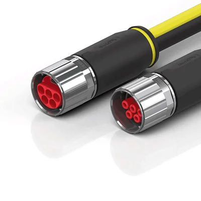 Beckhoff ZK7825-3031-Axxx B40, ECP cable, PUR, 5 G 160 mm² + (1 x 4 x AWG22), drag chain suitable, key 2 (400 V AC)