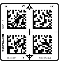 Pepperl+Fuchs PGV-CTM2x2 Metal Data Matrix tag for PGV system