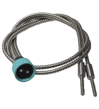 Pepperl+Fuchs LME 18-2,3-5,0-K3 Glass fiber optic - thru-beam with metal covering