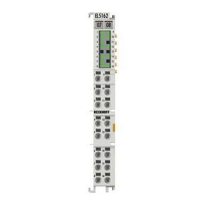 Beckhoff EL5162 EtherCAT Terminal, 2-channel encoder interface, incremental, 24 V DC HTL, 100 kHz, 2 x ABC