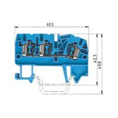 Wieland WKF 2,5/D1/2/35 BLAU
