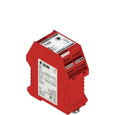 Pizzato CS AT-03V230 Safety module (2NO+1NC) instantaneous + 2NO delayed, category 4