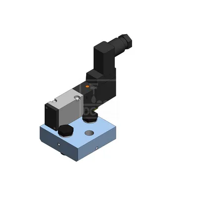 Dopag 1010841 Solenoid valve plate with industrial plug type CI