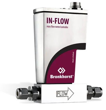 Bronkhorst LOW-ΔP-FLOW F-101EI Mass Flow Meter for low pressure drop or corrosive gas service