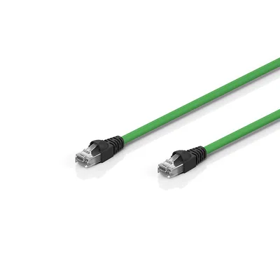 Beckhoff ZK1096-9191-0xxx Industrial Ethernet/EtherCAT G/G10 patch cable, Cat6A, PUR, 4 x 2 x AWG26, fixed installation