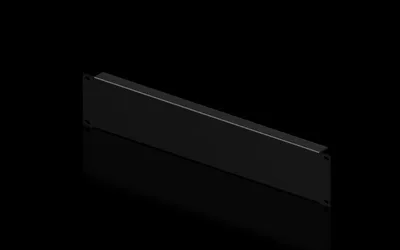 Rittal DK 7152.005 DK Kör panel, 19", 2U, 2'li pk, RAL 9005