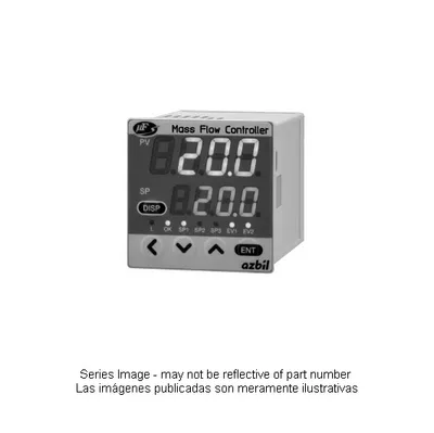 Azbil MPC9500BBRSW10000 Panel Mount Mass Flow Controller